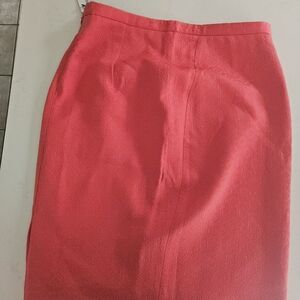 The Limited Vibrant Pink Pencil Skirt